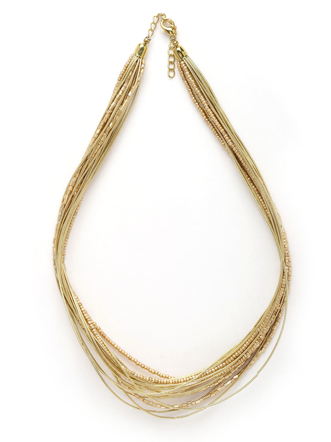 Women Gold-Plated Layered Necklace