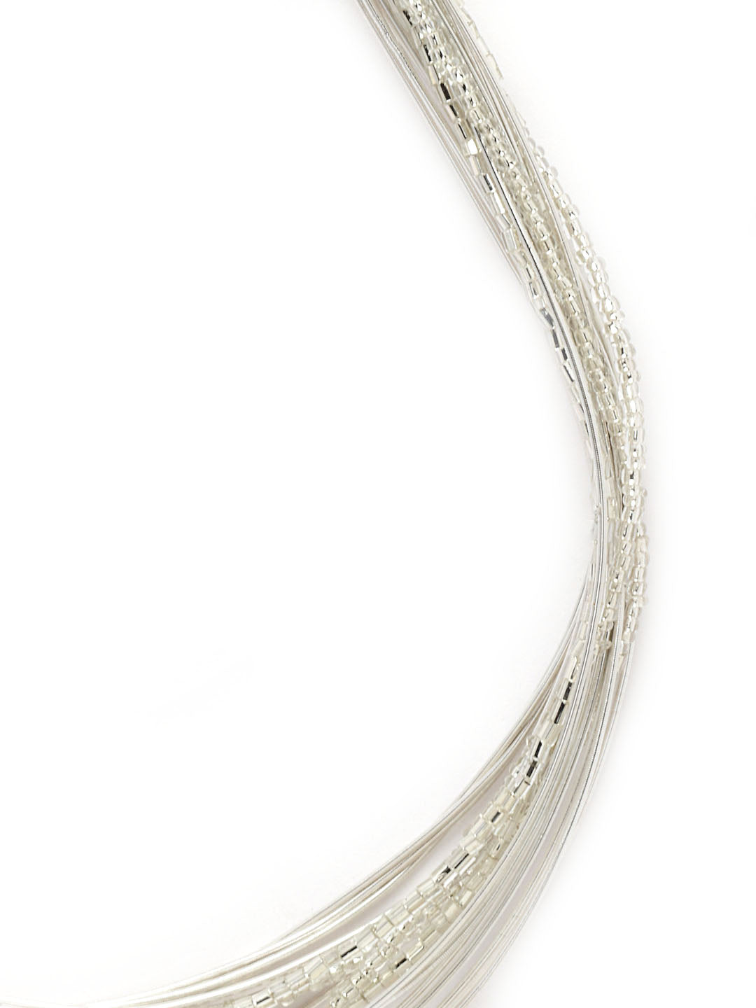 Women Silver-Plated Layered Necklace