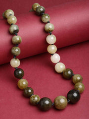 Women Olive Green Handcrafted Necklace