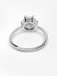 Silver-Plated AD Stone Solitaire Adjustable Couple Finger Rings