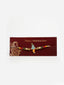 Gold-Toned Shri Krishna Designer Rakhi