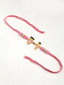 Set of 2 Gold-Toned & Pink Rakhi With Happy Rakhi Mug