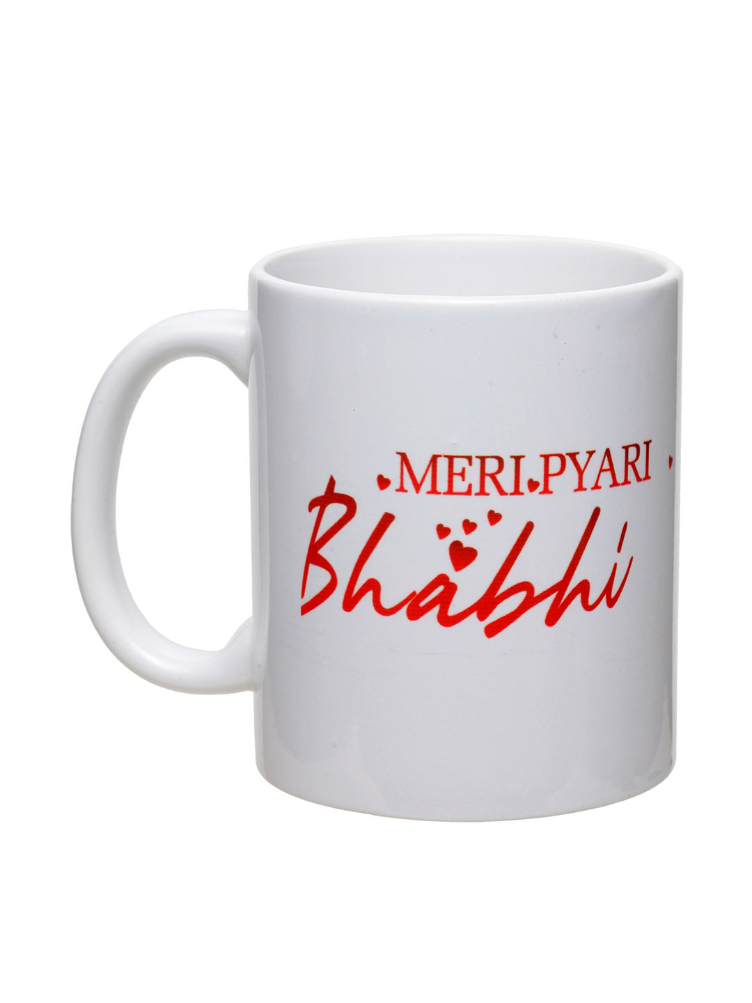 Set of 2 Embellished Rakhi With Bhaiya Bhabhi Mugs