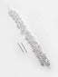 Women Silver-Toned & White Embellished Tiara